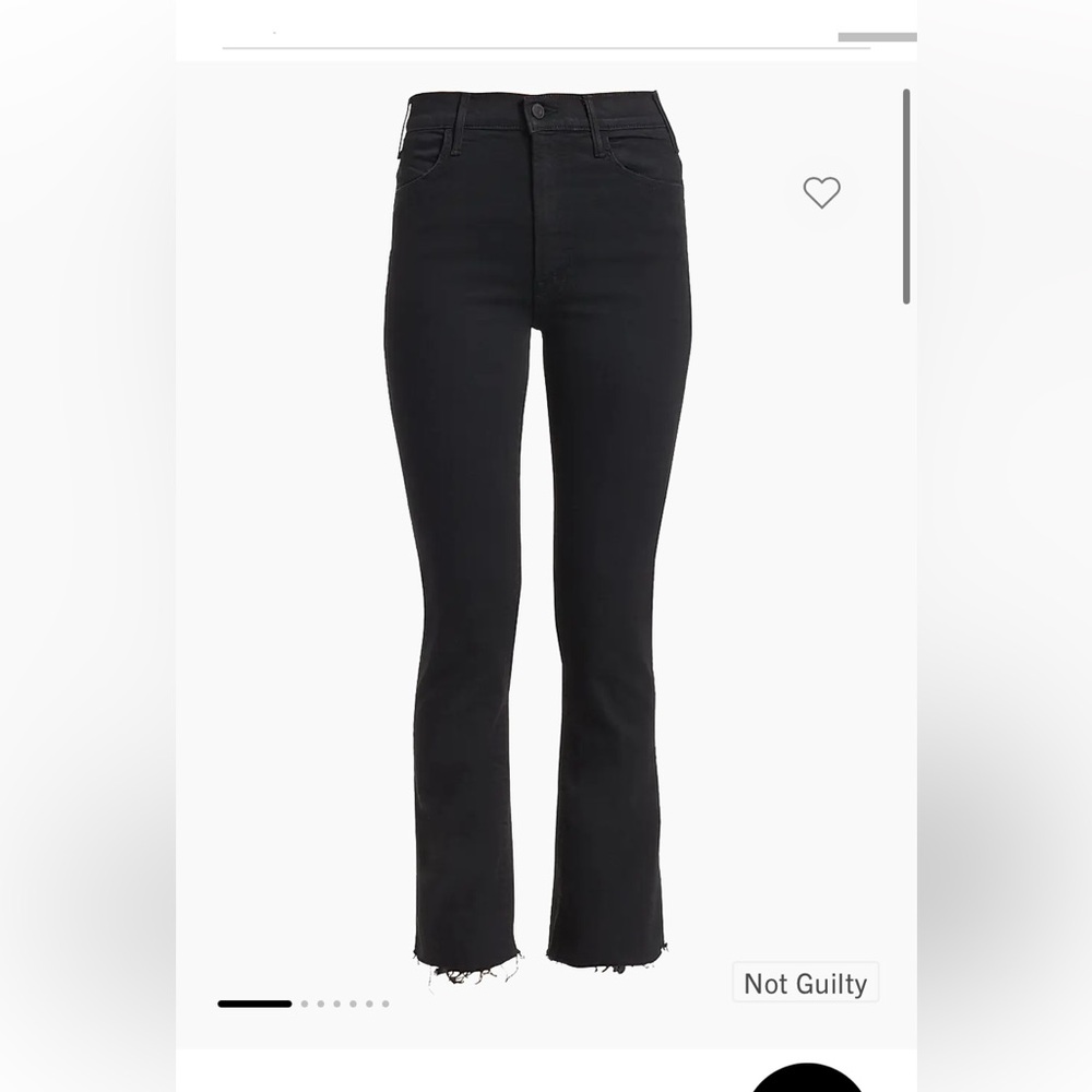 MOTHER Hustler Ankle Fray - Not Guilty - Size 26 EUC!!